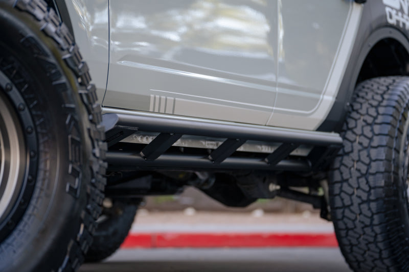 DV8 Offroad 21-22 Ford Bronco FS-15 Series Rock Sliders - #SRBR-01