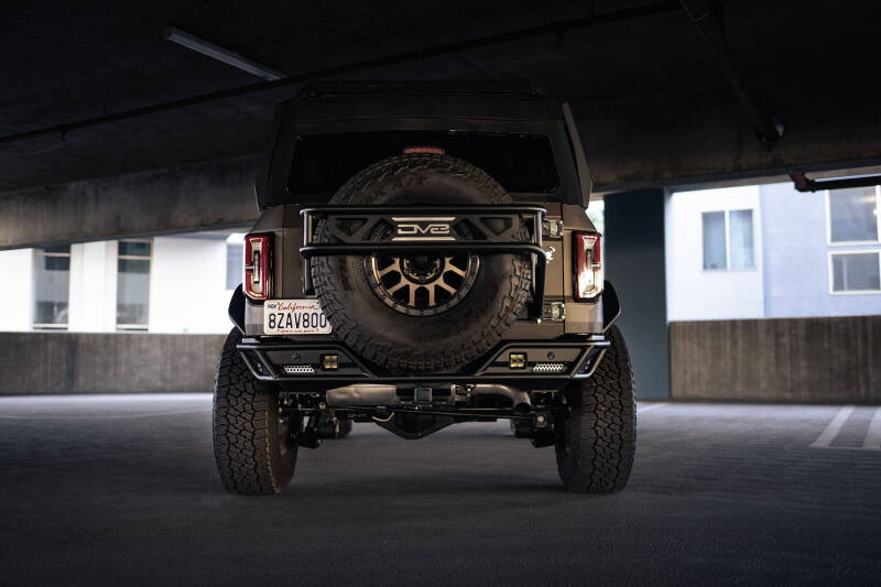 DV8 Offroad 21-23 Ford Bronco Competition Series Rear Bumper - #RBBR-04