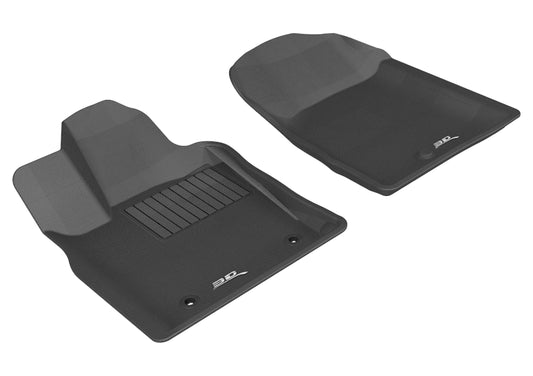 3D MAXpider Kagu Front Floor Mats for 2011-2012 Dodge Durango / Jeep Grand Cherokee