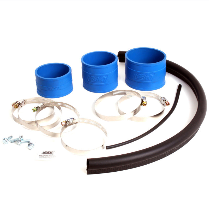 BBK Performance 1557 Fenderwell Cold Air Intake Kit Chrome for 1986-1993 Ford Mustang 5.0L