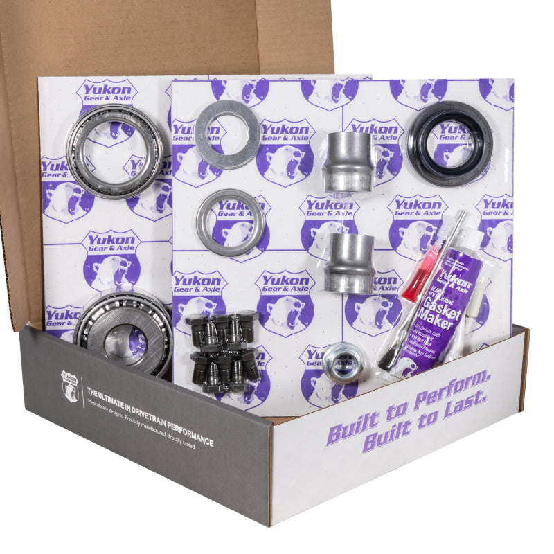 Yukon Gear & Axle YGKT004-529 Ring & Pinion Gear Kit Package Front & Rear with Install Kits for - Toyota 8in/8IFS