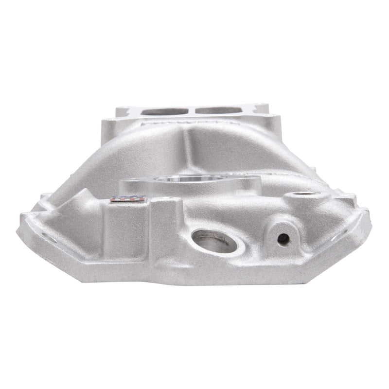 Edelbrock 2703 Intake Manifold Performer EPS with Oil Fill Tube And Breather for Small-Block