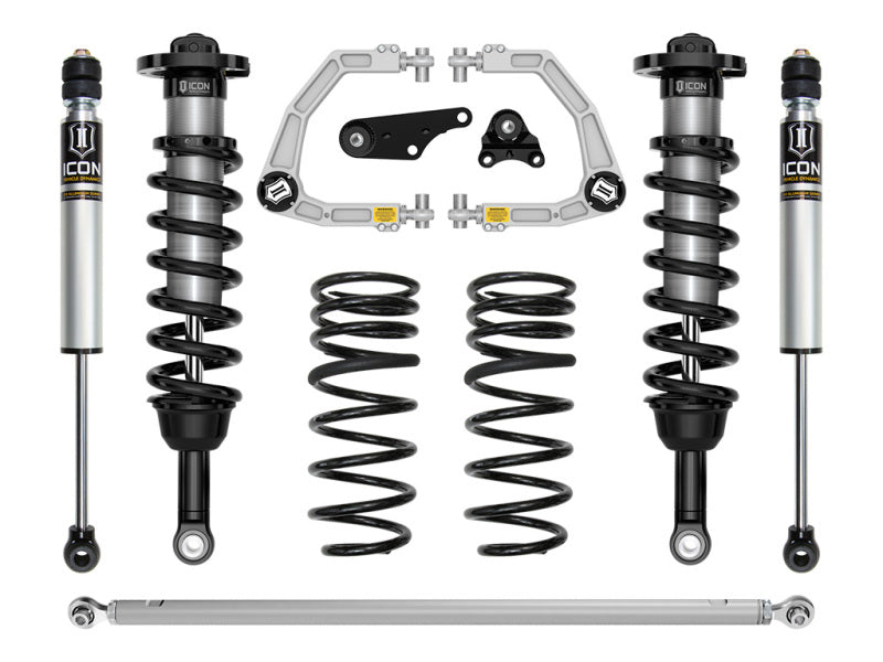 ICON 2024 Toyota Land Cruiser 250 Series, 1.25-3" Lift, Stage 3 Suspension System, Tubular