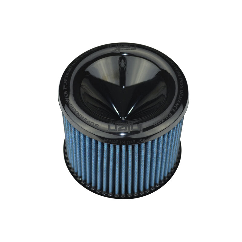 Injen AMSOIL Ea Nanofiber Dry Air Filter - 2.75 Filter 6 Base / 5 Tall / 5 Top - #X-1013-BB