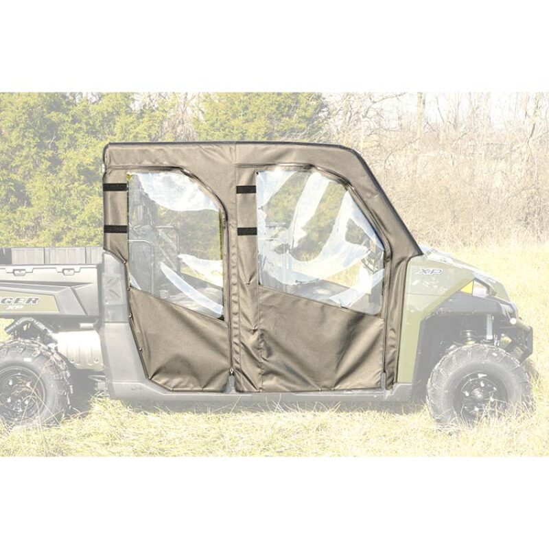 Seizmik 14-19 Polaris 1000 Ranger XP Crew Soft Doors w/Zippers Kit 51-21003