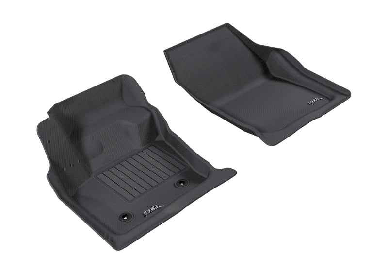 3D MAXpider Kagu Front Floor Mats for 2013-2016 Ford Fusion / Lincoln MKZ