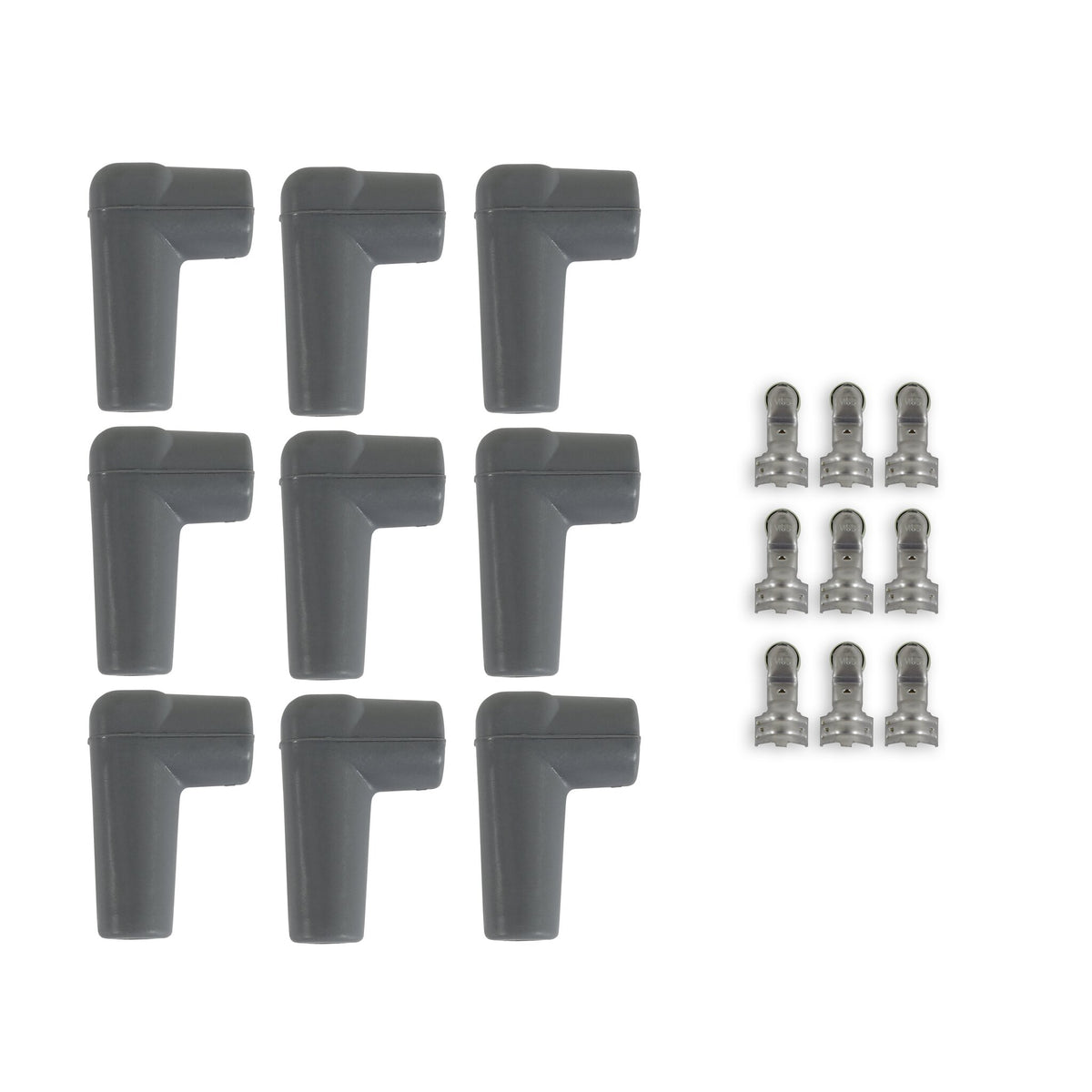 MSD 8848 Boot & Terminal Kit 90 Deg Short HEI Gray