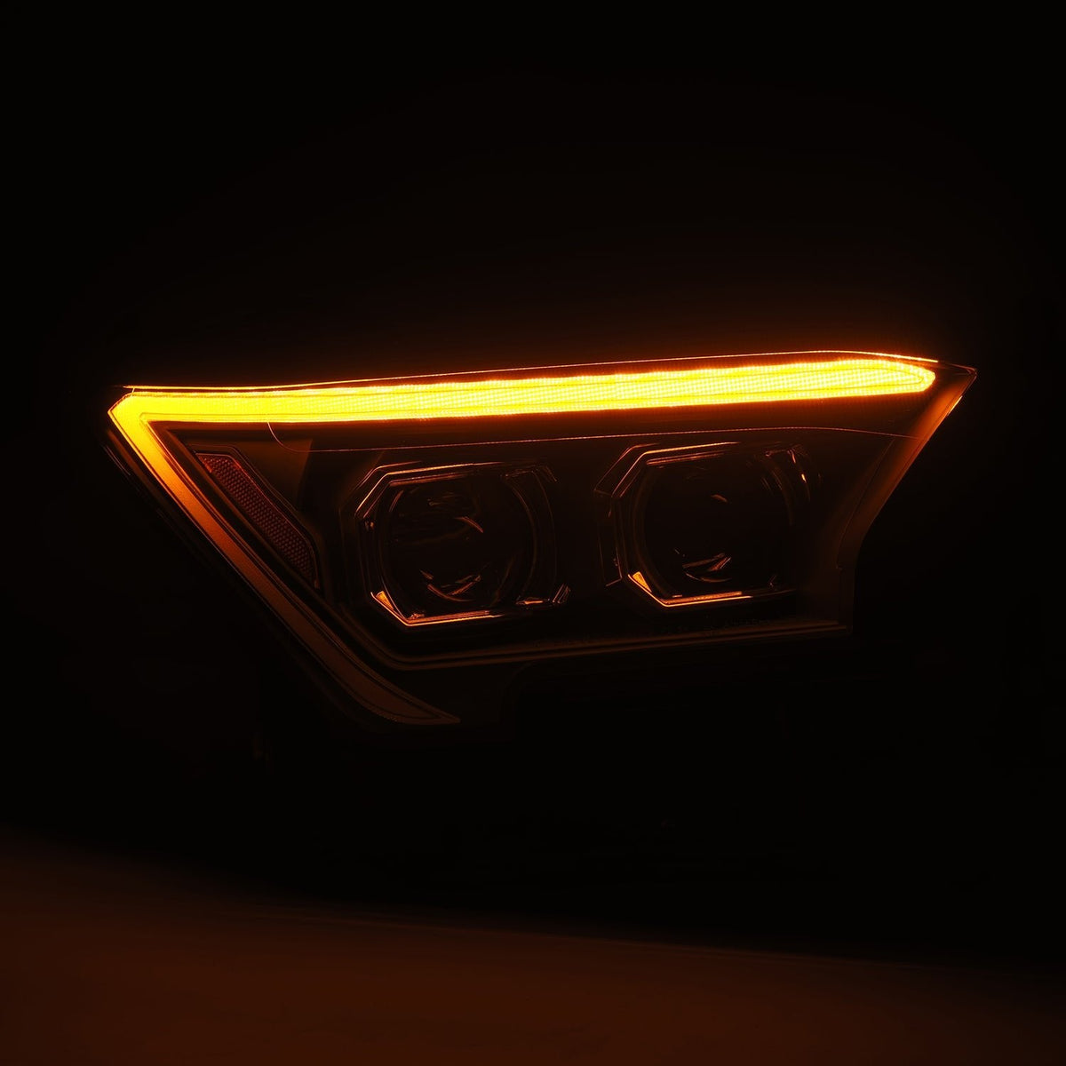 AlphaRex 880329 2024 Toyota Tacoma LUXX-Series Projector Headlights (Pair) - Black with Activation Light