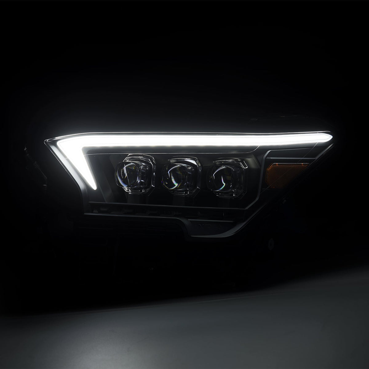 AlphaRex 880333 2023+ Toyota Tacoma NOVA-Series LED Projector Headlights Black w/Activation Light & Sequential Signal + DRL