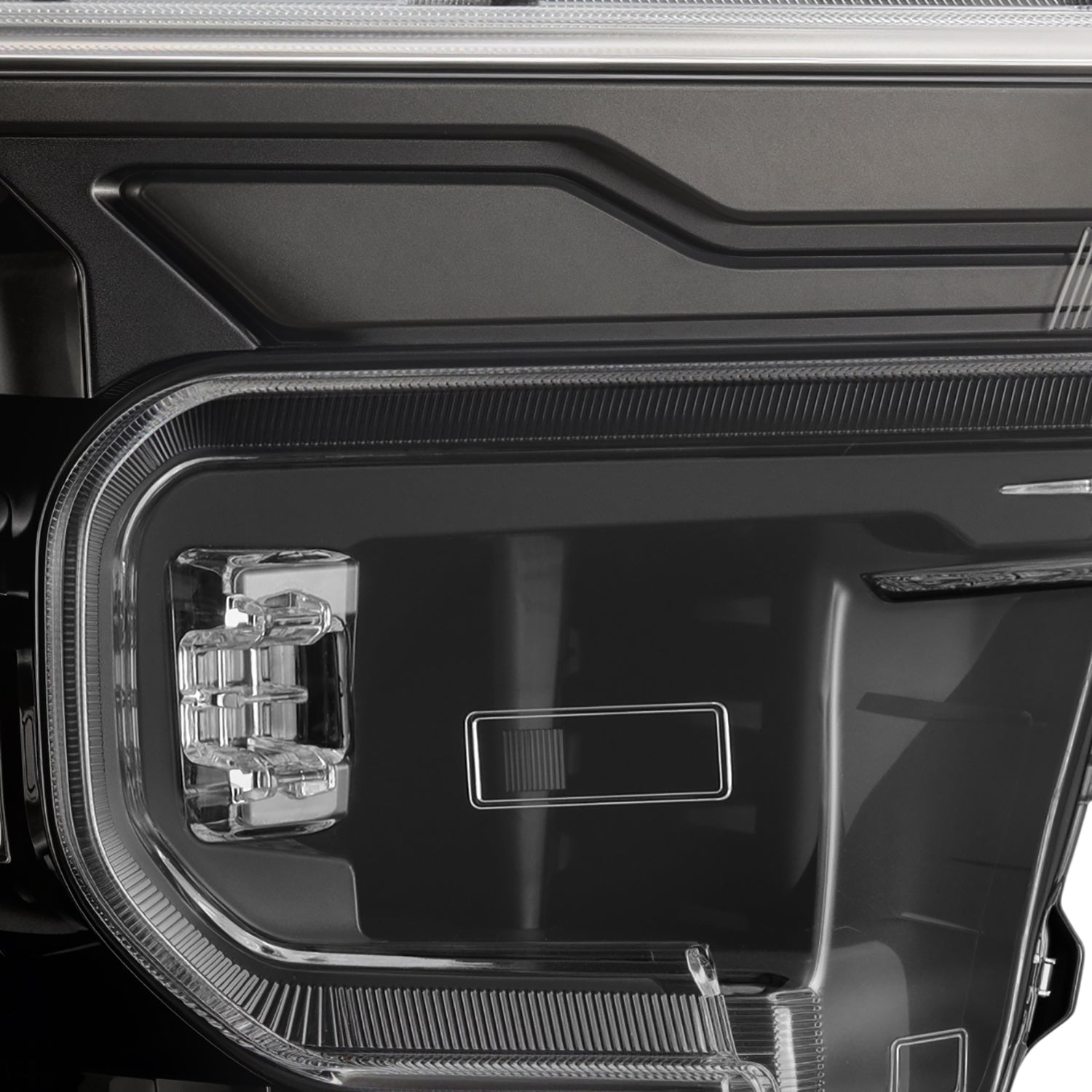 AlphaRex 880902 24-26 Ford Ranger LUXX LED Projector Headlights Alpha Black w/Activation Light/Sequential Signal/Switchback
