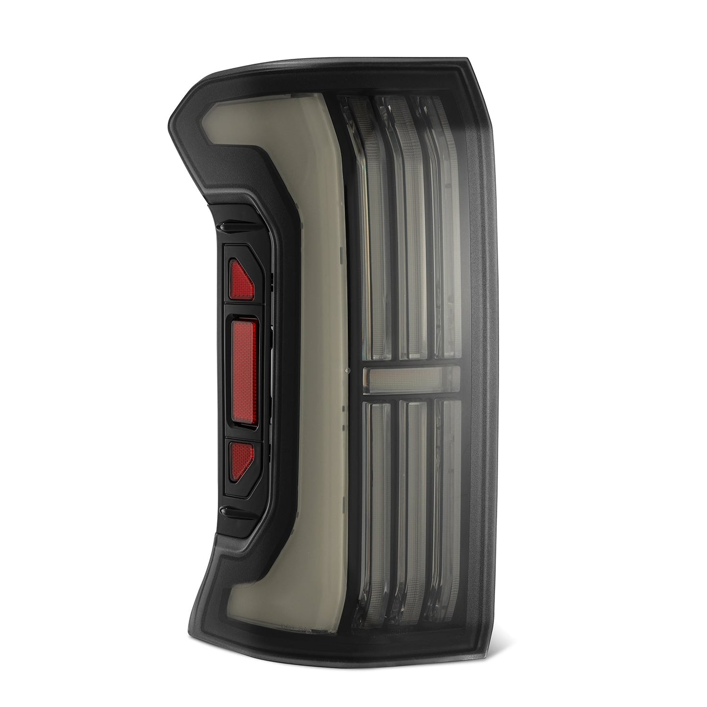 AlphaRex 679030 24-25 Toyota Tacoma NOVA-Series LED Prismatic Tail Lights - Alpha-Black