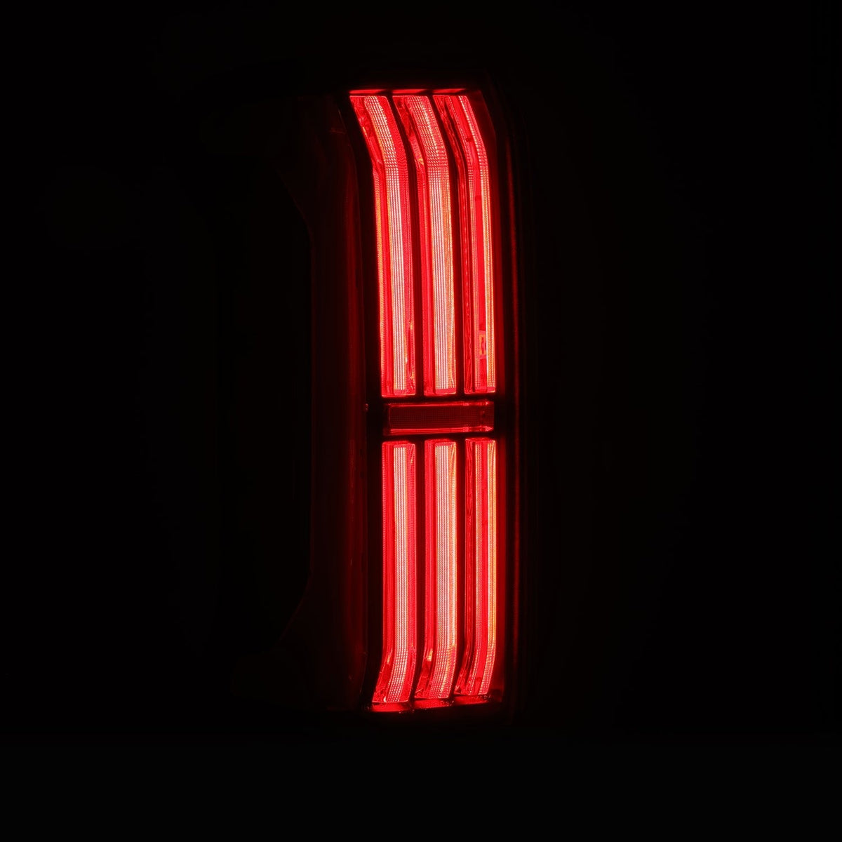 AlphaRex 679030 24-25 Toyota Tacoma NOVA-Series LED Prismatic Tail Lights - Alpha-Black