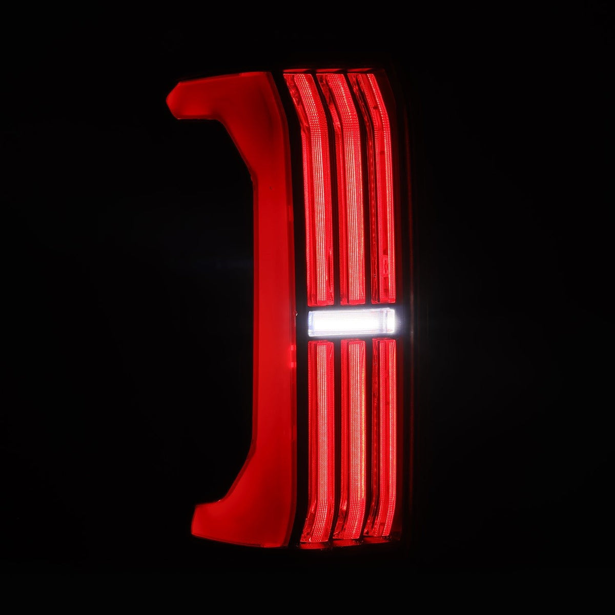 AlphaRex 679030 24-25 Toyota Tacoma NOVA-Series LED Prismatic Tail Lights - Alpha-Black