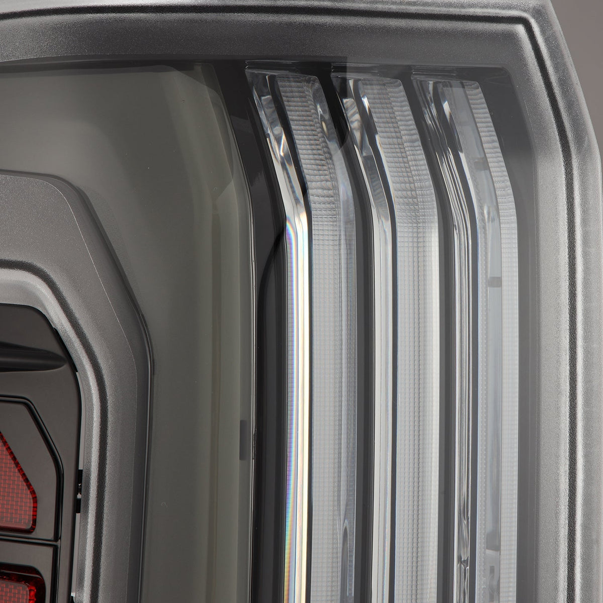 AlphaRex 679020 24-25 Toyota Tacoma NOVA-Series LED Prismatic Tail Lights - Black