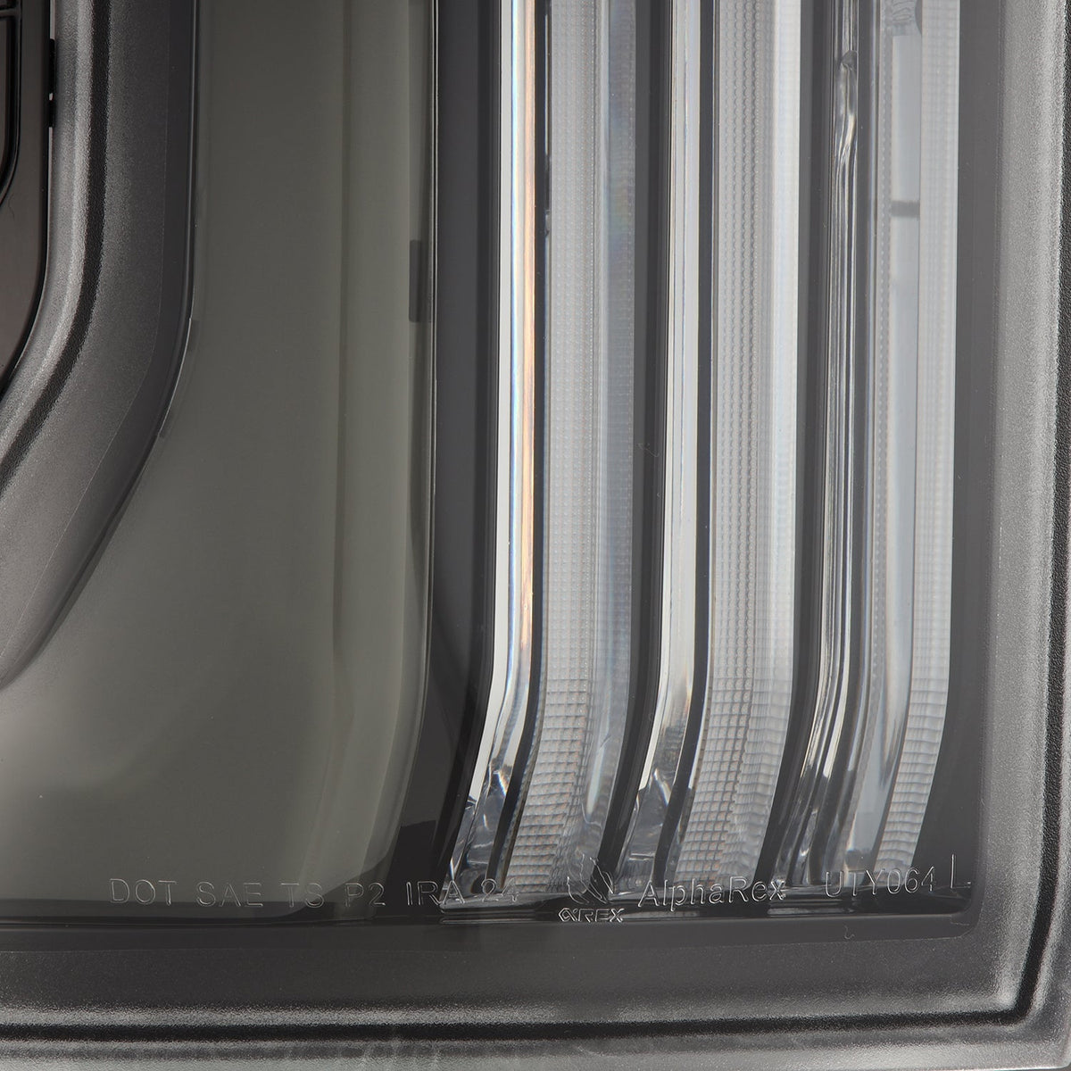 AlphaRex 679020 24-25 Toyota Tacoma NOVA-Series LED Prismatic Tail Lights - Black