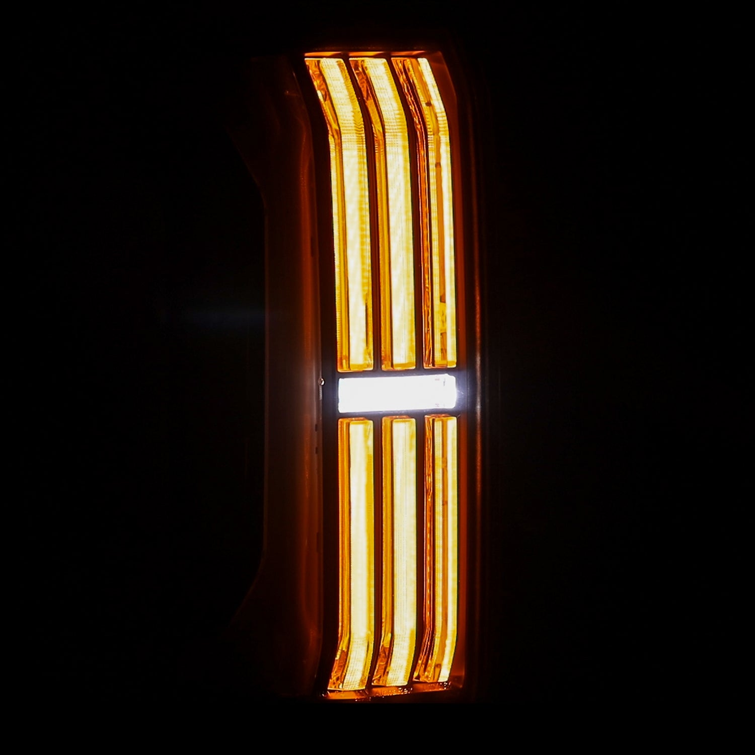 AlphaRex 679030 24-25 Toyota Tacoma NOVA-Series LED Prismatic Tail Lights - Alpha-Black