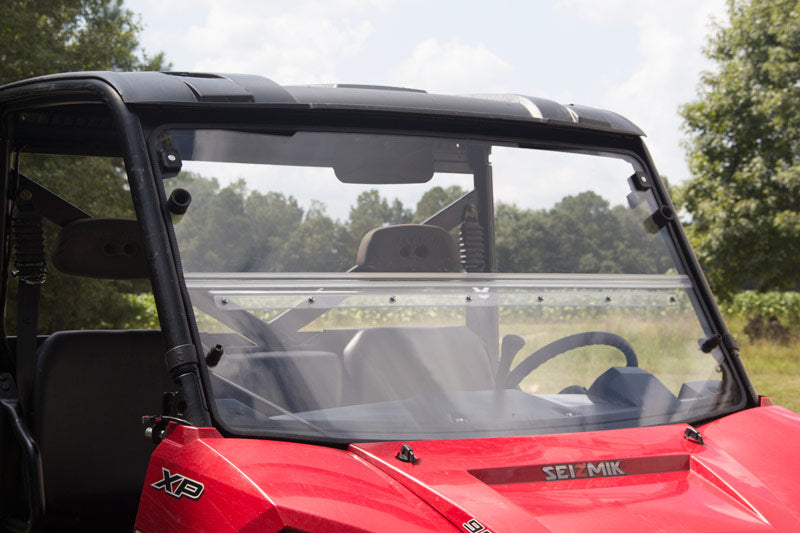 Seizmik 13+ Polaris Ranger 900/1000 XP/Crew Full-Size Windshield Versa-Fold Double-Coated 50-25001KIT