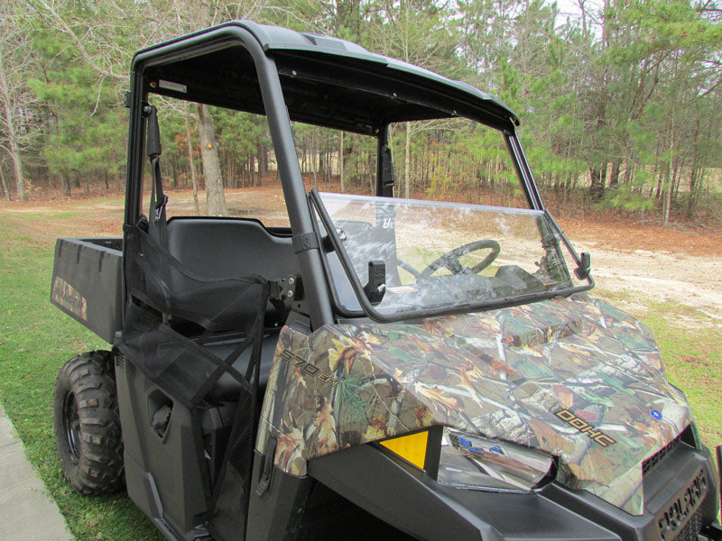 Seizmik 15-23 Polaris Ranger 500/570/EV Mid-Size Windshield Versa-Fold Double-Coated 50-25003KIT