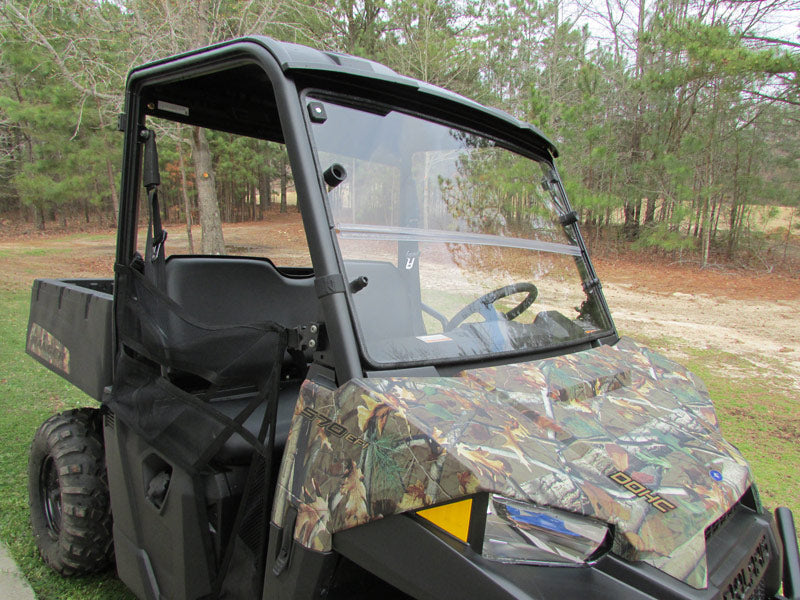 Seizmik 15-23 Polaris Ranger 500/570/EV Mid-Size Windshield Versa-Fold Non-Coat 50-24003KIT