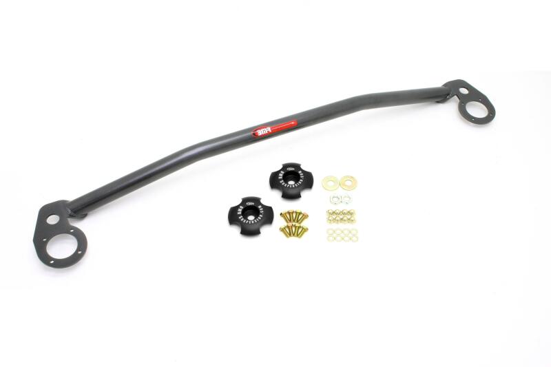 BMR 2010-2011 5th Gen Camaro Front 2-Point Strut Tower Brace - Black Hammertone