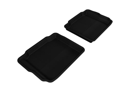 3D MAXpider Kagu Rear Floor Mats for 2010-2019 Ford Taurus