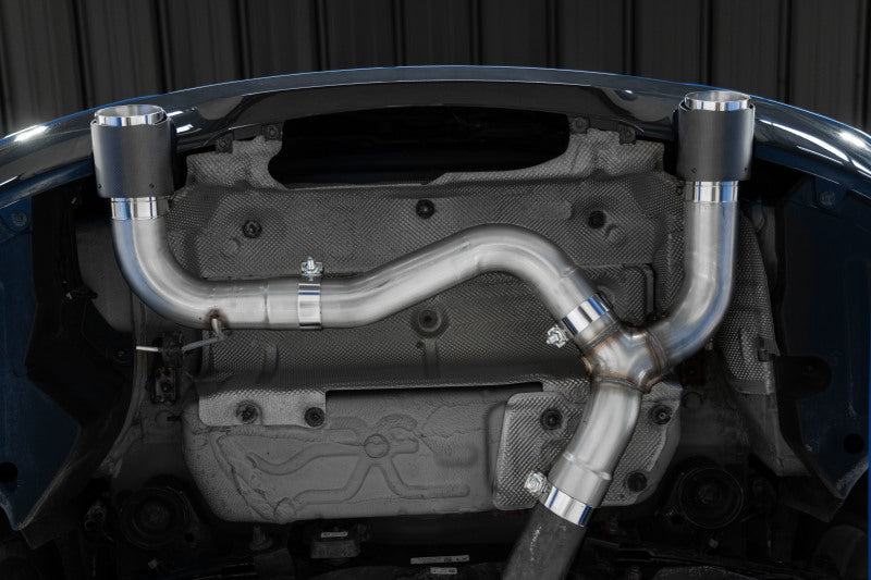 MBRP 17-21 BMW M240I 3.0L 3in Axle Back w/ T304 Carbon Fiber Tips