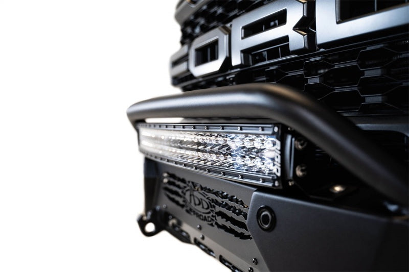 Addictive Desert Designs for 21-22 Ford Raptor HoneyBadger Front Bumper w/ Top Hoop