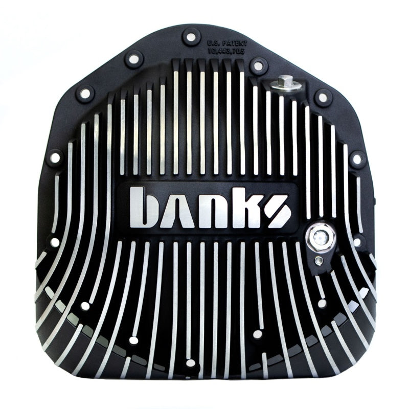 Banks Power Banks Differential Cover Kit, 11.5/11.8-14 Bolt, GM 2001-19 and Ram from 2003-24, Satin Black/Machined