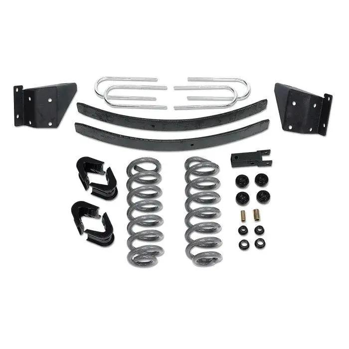 Tuff Country 24710K 4in Lift Kit (with 3in Wide Rear Springs) No Shocks for 1973-1979 Ford F-150 4WD