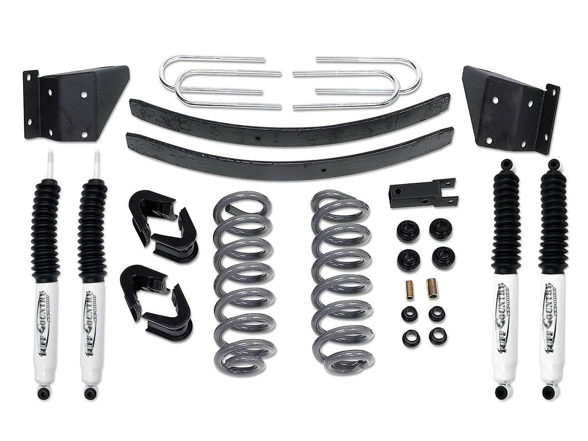 Tuff Country 24711KN 4in Lift Kit (with 2.5in Wide Rear Springs) SX8000 for 1973-1979 Ford F-150 4WD