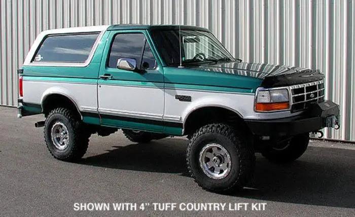 Tuff Country 24814K 4in Performance Lift Kit No Shocks for 1981-1996 Ford F-150 4WD