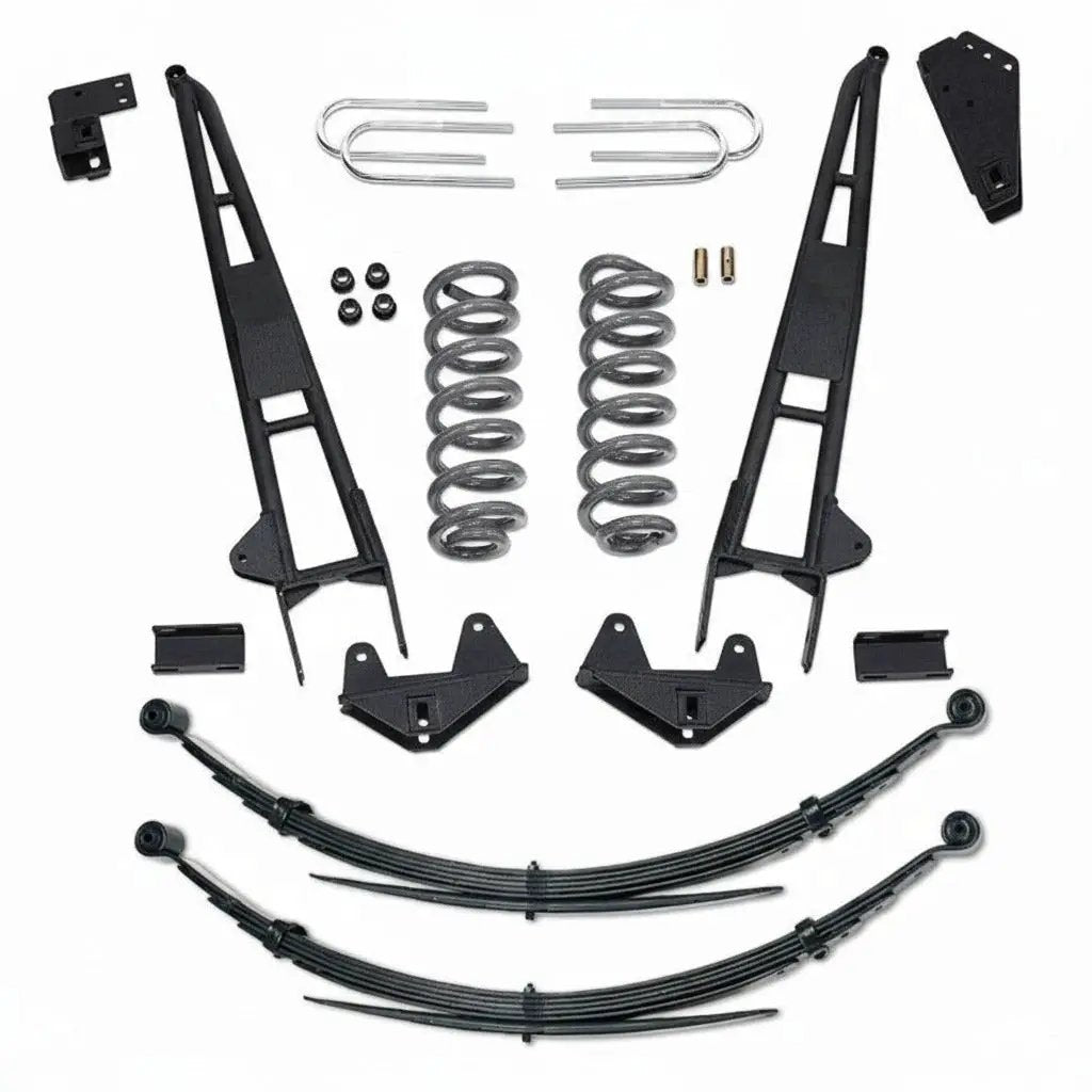 Tuff Country 24815K 4in Performance Lift Kit with Rear Springs SX6000 for 1981-1996 Ford Bronco 4WD