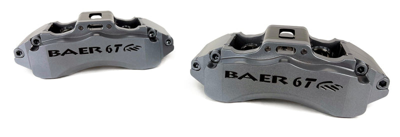 Baer Brakes 20-26 Jeep Gladiator 13.5in 6T Front SZ Brake Kit - Graphite Gray