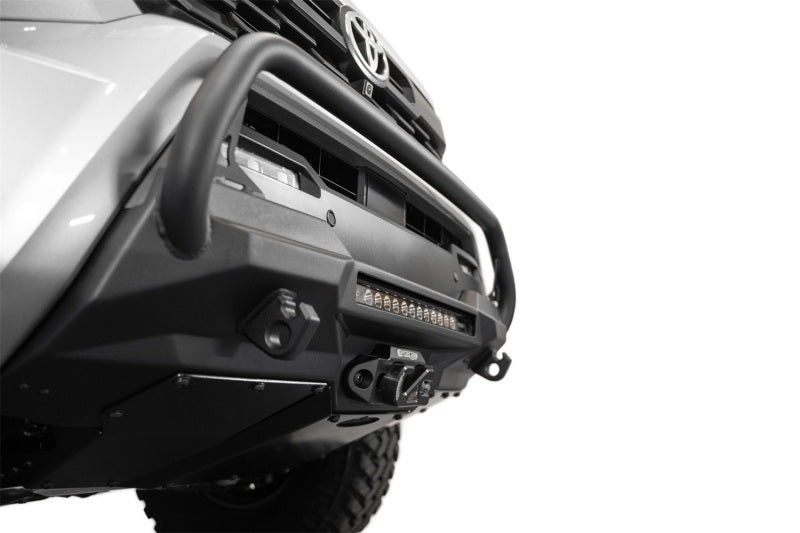 Addictive Desert Designs for 2024+ Toyota Tacoma Stealth Center Mount Winch Front Bumper w/ Top Hoop
