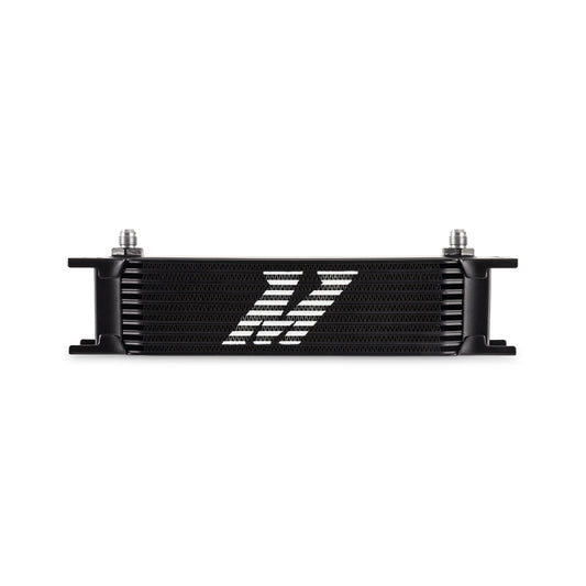 Mishimoto Universal - 6AN 10 Row Oil Cooler - Black - #MMOC-10-6BK