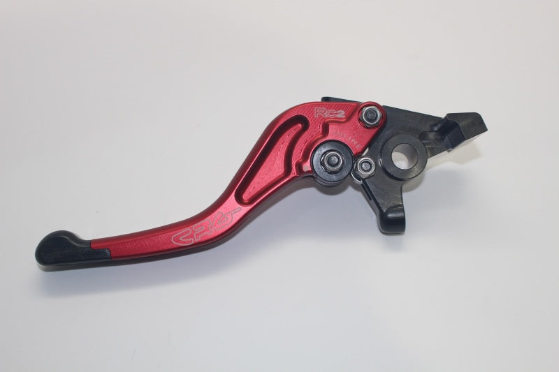 CRG Constructors 2RN-512-H-R RC2 Brake Lever Short Red for 2006-2018 Kawasaki ZX-10R/ZX-6R/Z1000