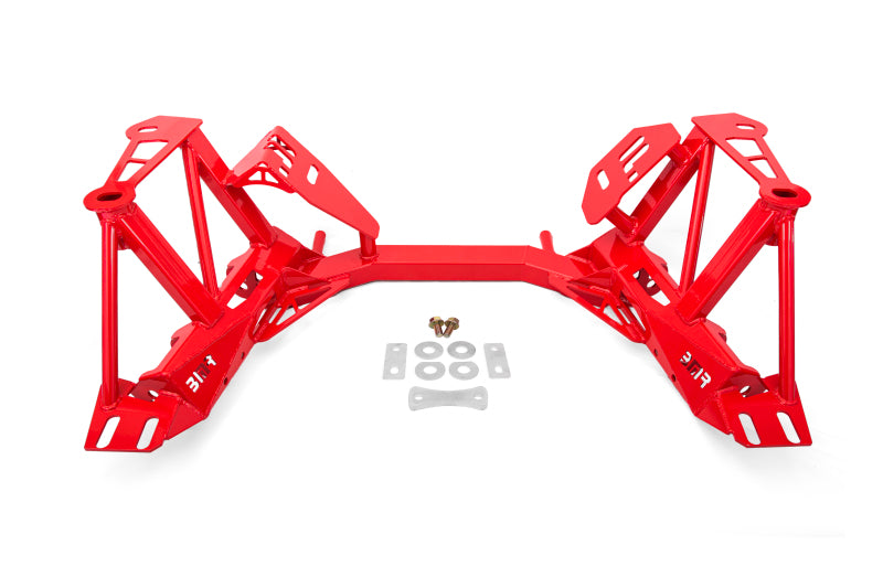 BMR 79-95 Ford Mustang K-Member Premium Version without Spring Perches - Red