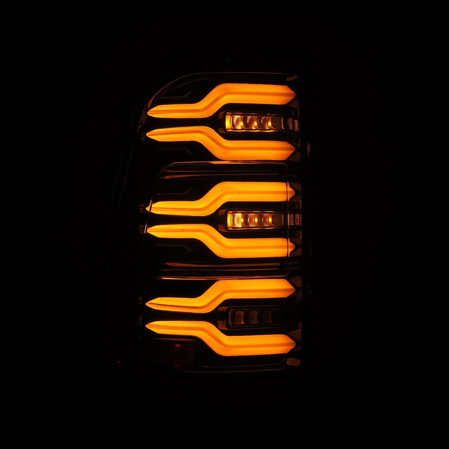 AlphaRex 640032 2025 Dodge Ram 1500 Luxx-Series LED Tail Lights - Alpha Black