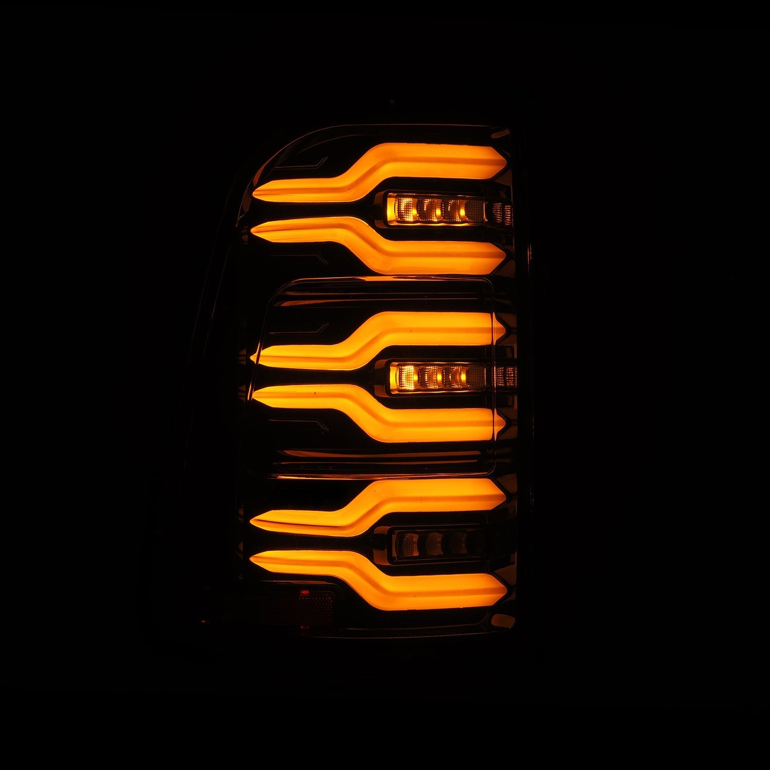 AlphaRex 640032 2025 Dodge Ram 1500 Luxx-Series LED Tail Lights - Alpha Black