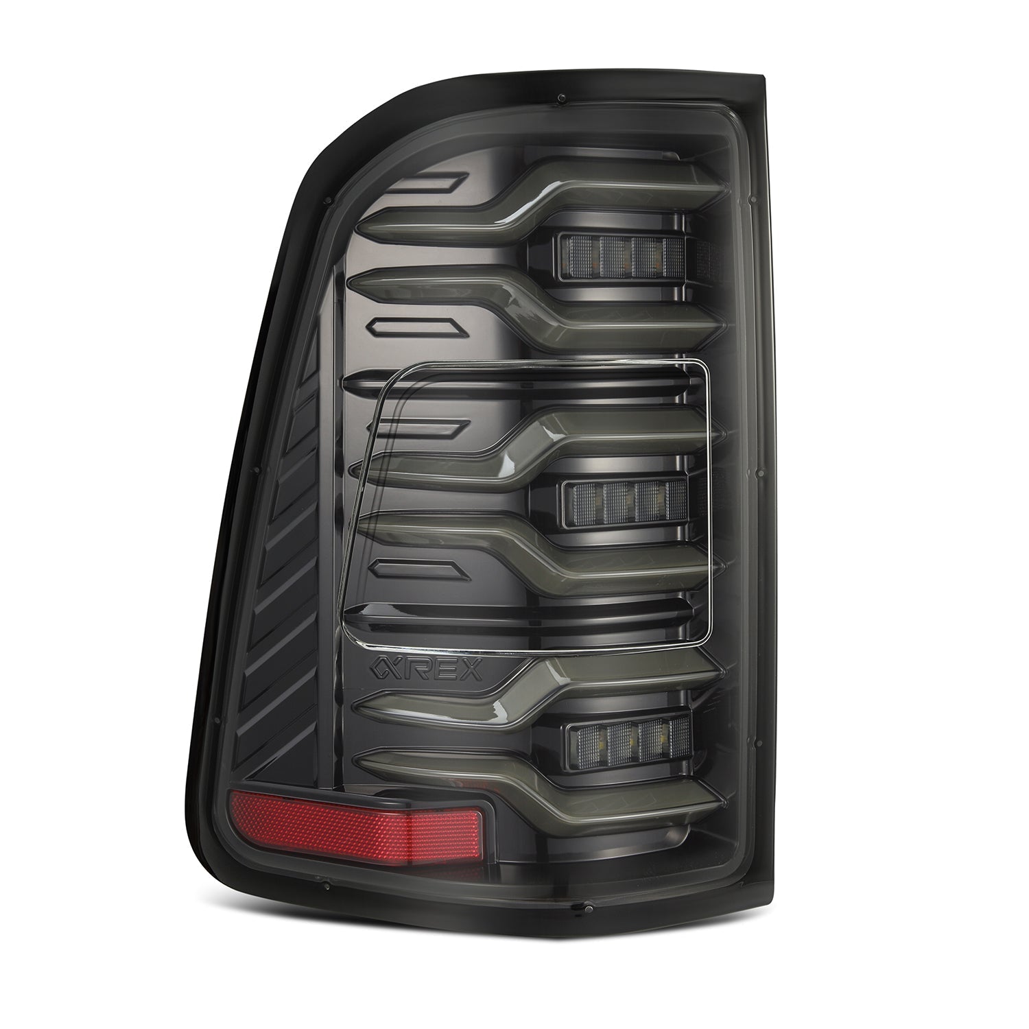 AlphaRex 640032 2025 Dodge Ram 1500 Luxx-Series LED Tail Lights - Alpha Black