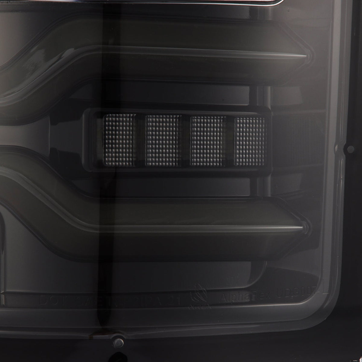 AlphaRex 640032 2025 Dodge Ram 1500 Luxx-Series LED Tail Lights - Alpha Black