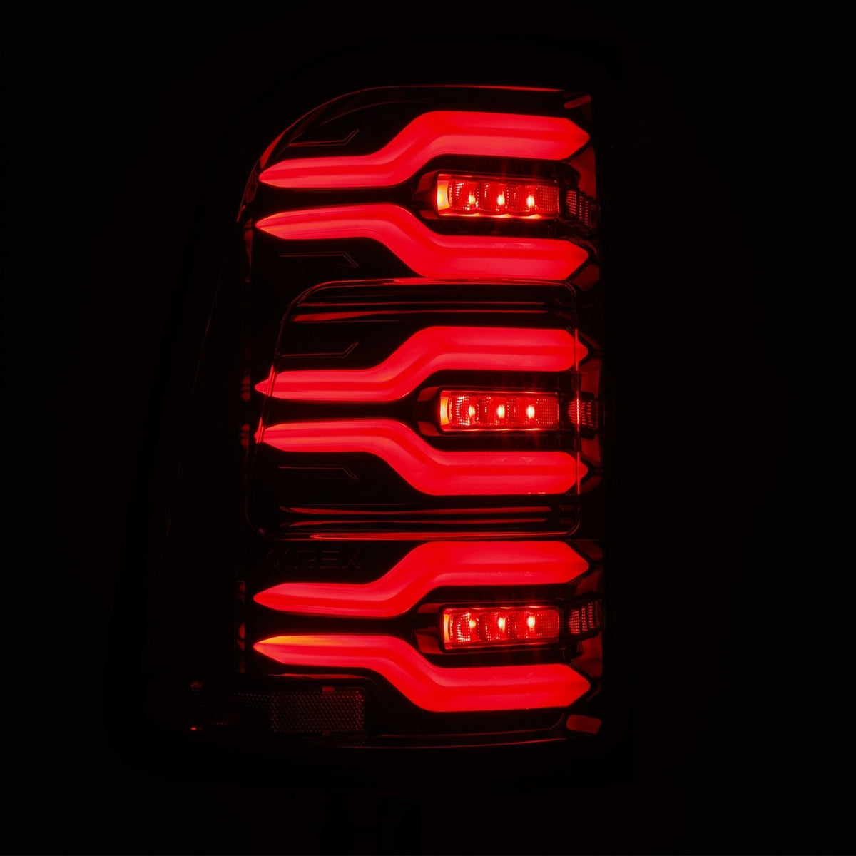 AlphaRex 640042 2025 Dodge Ram 1500 Luxx-Series LED Tail Lights - Black