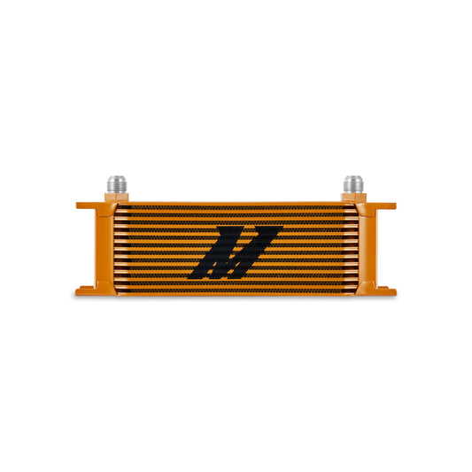 Mishimoto Universal 13-Row Oil Cooler Gold - #MMOC-13GD