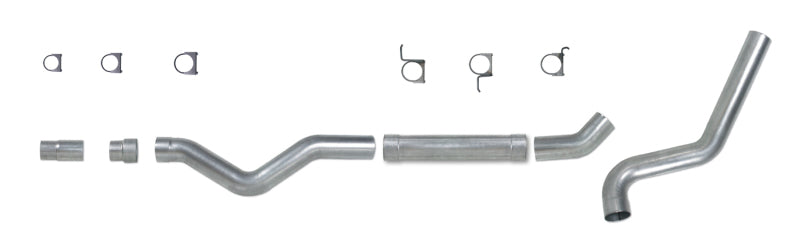 Diamond Eye K5126A-RP 5in Cat-Back Exhaust Muffler Replacement Pipe - 2006-2007 Chevrolet Silverado 2500 HD/3500/3500 HD; 2006-2007 GMC Sierra 2500 HD/3500 | Aluminized