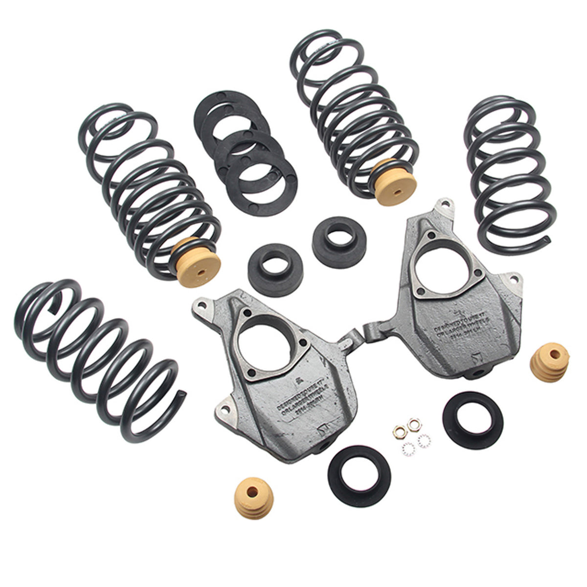 Belltech Lowering Kit 14-17 for GM SUV Non-Magnetic Ride 2-4inF - 4inR