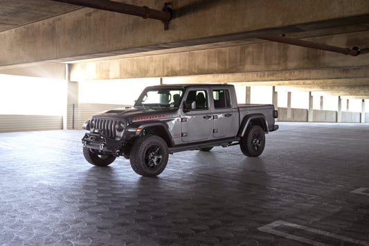 DV8 Offroad 07-23 Jeep Wrangler JK/JL & Gladiator JT FS-1 Series Stubby Front Bumper - #FBJL-11