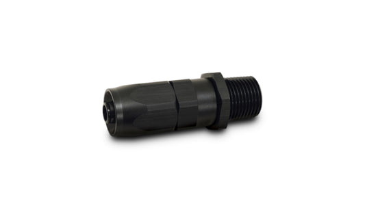 Vibrant -12AN Male NPT Straight Hose End Fitting - 3/4 NPT