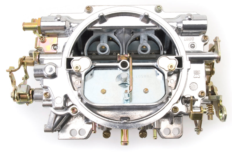 Edelbrock 1405 Performer Series 600 CFM 4-Barrel Carburetor Manual Choke Satin