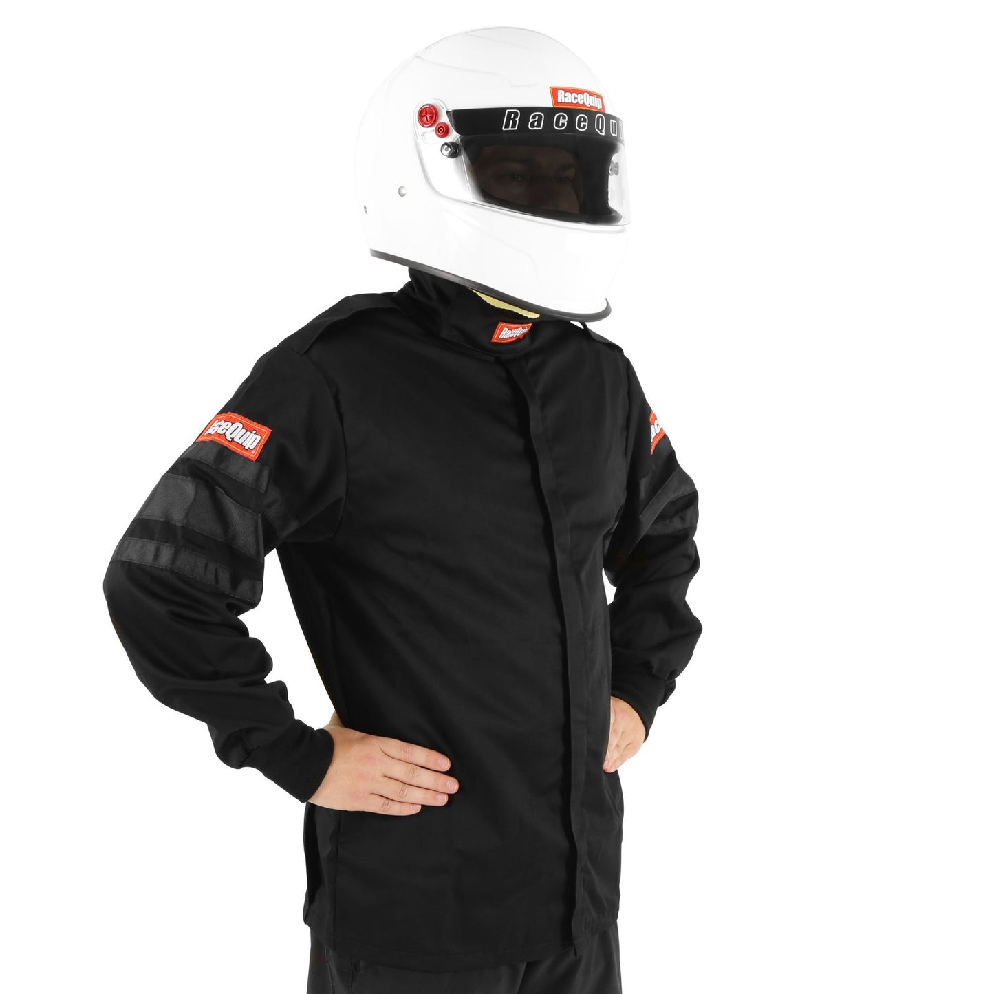RaceQuip 111008 Black SFI-1 1-Layer Jacket - 3XL