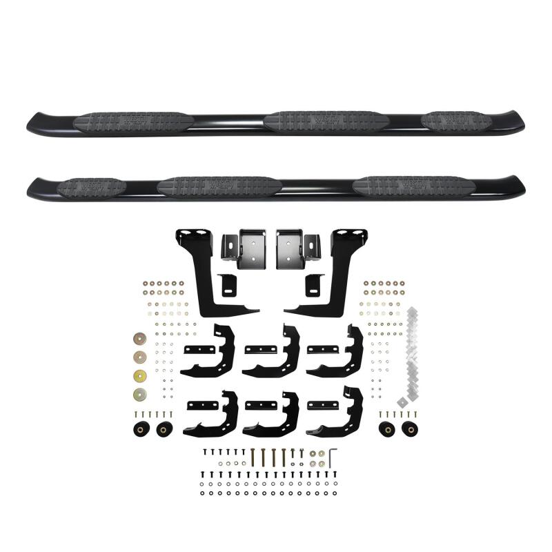 Westin 21-534735 PRO TRAXX 5 Wheel to Wheel Nerf Bars for 2019-2026 Ram 1500 Quad Cab 6.5 ft Bed
